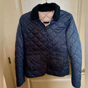 Women’s Barbour Deveron Diamond Quilted Jacket Sz 6